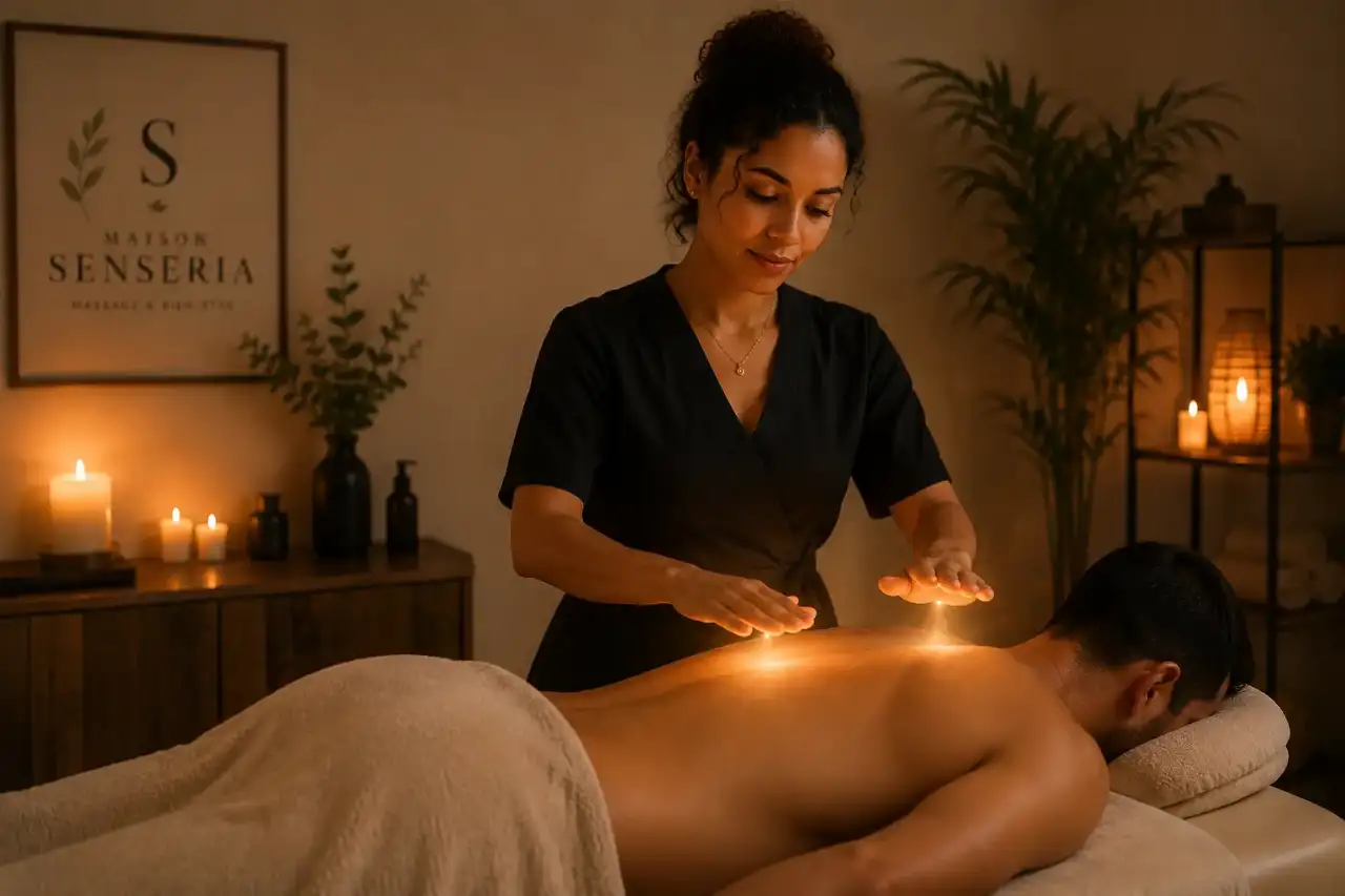 Soin holistique de magnétisme et massage énergétique Maison Senseria