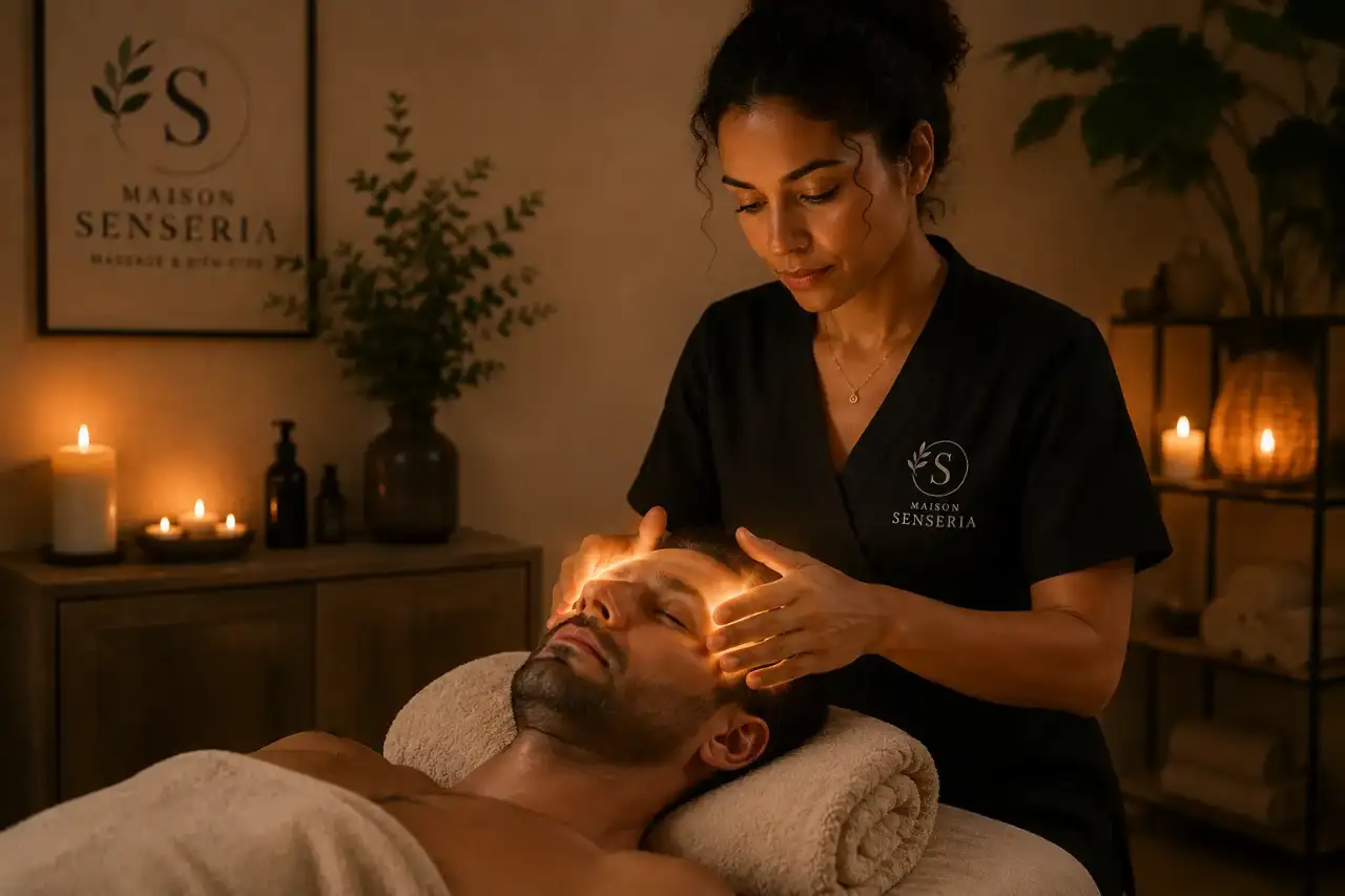 Soin holistique de magnétisme et massage énergétique Maison Senseria