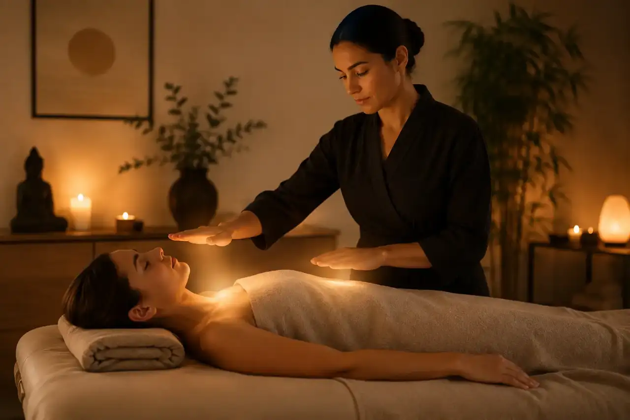 Soin holistique de magnétisme et massage énergétique Maison Senseria